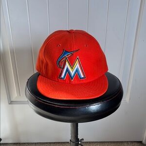 Miami Marlin Fitted Sz 7 1/2